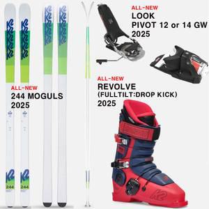 2425시즌 케이투 모글 세트 K2 SKI 244 MOGUL+REVOLVE 풀틸트 DROP KICK
