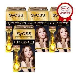갤러리아 사이오스 올레오크림 새치염색약 2-N 스파클링브라운 x 4개
