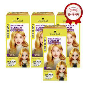 갤러리아 NEW 프레쉬라이트 밀키타입 탈색제 메가메가 블리치 x 4개