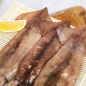 [미식한가] 손질된 원양 냉동 통오징어 간편오징어 생오징어