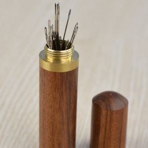 바늘 6p 우드 케이스 세트