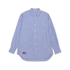 꼼데가르송 X 인베이더 더블와펜 스트라이프 남성 셔츠 AZ B026 051 1