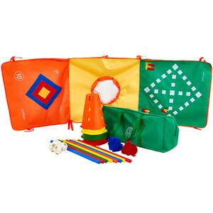 TK 아이짐 플레이 세트 2000 유아 동작 놀이 체육교구 유아농구 다트 윷놀이 스카프 장애물 골대