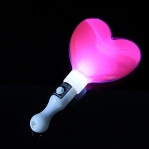 TK (10개) LED 하트 야광봉 핑크