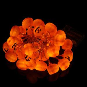 TK (2개) 30구 LED 할로윈 호박 가랜드 전구 4.5M
