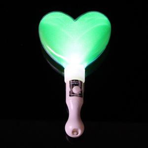 TK (10개) LED 하트 야광봉 그린