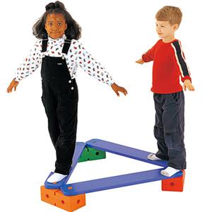 TK 아이짐 서커스시스템 밸런스 놀이교구 낮은 평균대 실내 시소 유아종합체육