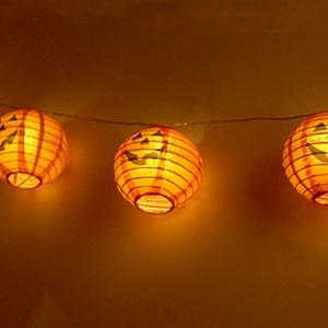 TK (2개) LED호박가랜드 접이식 유치원 어린이집 초등학생 만들기 미술 공작수업 키트