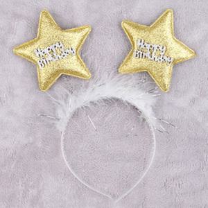 TK (10개) 생일스타머리띠 골드 유치원 어린이집 초등학생 만들기 미술 공작수업 키트