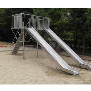 TK 오성 미끄럼틀 스텐 OSP-1101-2S 1승2락 4400×2000mm 스텐레스 학교 공원체육
