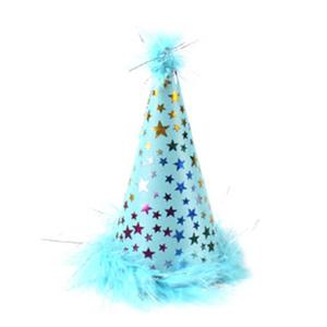 TK (20개) 꼬깔모자 스타 블루 소 유치원 어린이집 초등학생 만들기 미술 공작수업 키트