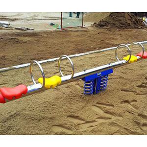 TK 우리 시소 스텐 4인용 스프링시소 WR-1133 규격 3000×500mm 안전인증제품 어린이놀이기구 야외기구