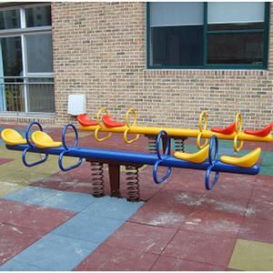 TK 우리 시소 철재 4인용 스프링시소 WR-1134 규격 3000×500mm 안전인증제품 어린이놀이기구 야외기구