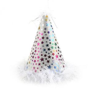 TK (20개) 꼬깔모자 스타 화이트 대 유치원 어린이집 초등학생 만들기 미술 공작수업 키트