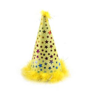 TK (20개) 꼬깔모자 스타 옐로우 소 유치원 어린이집 초등학생 만들기 미술 공작수업 키트