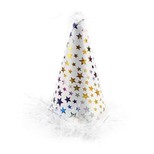 TK (20개) 꼬깔모자 스타 화이트 소 유치원 어린이집 초등학생 만들기 미술 공작수업 키트