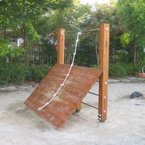 TK 우리 장벽넘기틀 목재 WR1142 규격 2000×2000mm 어린이놀이기구 야외기구