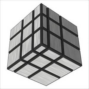 TK (4개) 실버미러큐브 어린이 학교 과학 수업 교구 실험 교육완구 과학장난감