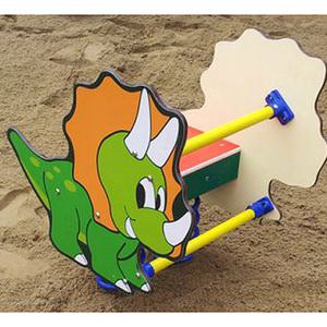 TK 우리 흔들놀이 공룡 WR1156 7 규격 770X550X860mm 복합스프링식 어린이놀이기구 야외기구 놀이터