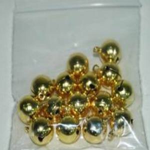 TK (20개) 금 은방울 15mm_15개 유치원 어린이집 초등학생 만들기 미술 공작수업 키트