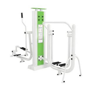 TK 오성 OWC-406 대 일립티컬+스윙워커머신 야외 헬스기구 복합형