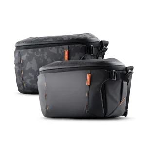 피지테크 원모 슬링백 11L 블랙 그레이 카메라 드론 짐벌 수납