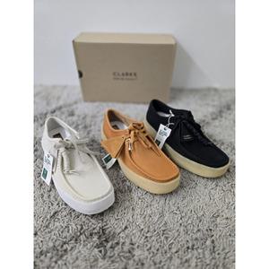 클락스 25SS 남자 왈라비 컵 로퍼 3색 택1 26158153 26158144 26176548