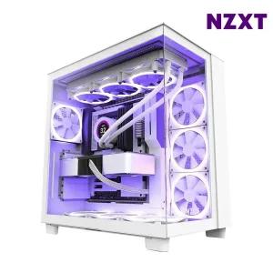 NZXT H9 FLOW 화이트 PC케이스 미들타워케이스