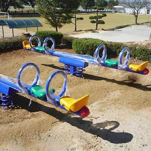 TK 철제4인용스프링시소 놀이터 학교 운동장 기구