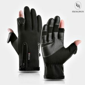 라이더 장갑 겨울 기모 손가락 터치 방한 등산 자전거 캠핑 낚시 배달