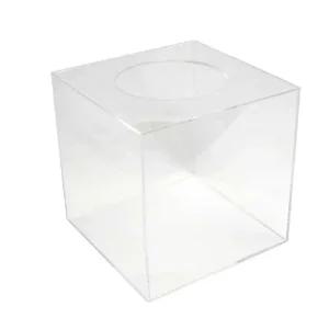 투명 아크릴 경품추첨통 행운권추첨함 응모함 소형