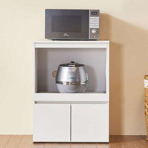 낮은 밥통대 800 레일선반 밥통장 렌지대수납장