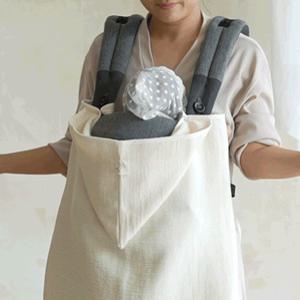 봄달 블랭킷 아기띠 워머 사계절 올인원 아기 이불