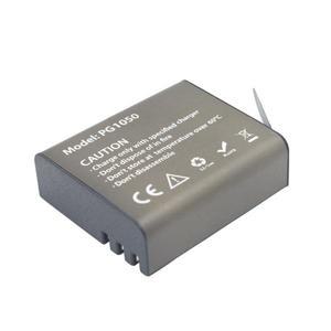 1050mAH PG1050 배터리 + SJCAM SJ4000 SJ 액션캠 용 EKEN H9 H3R H8R 듀얼 충전기