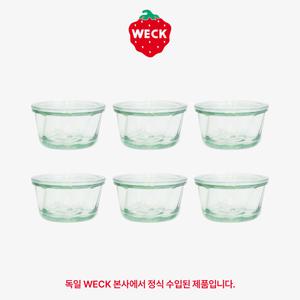 [WECK]링케이크 564(450ml) 유리병 6개 / 뚜껑옵션