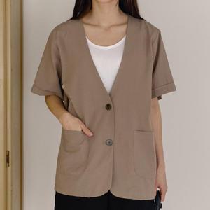 빅사이즈 504 청순느낌박시린넨자켓 DGOU351