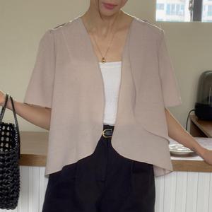 빅사이즈 504 스카이이중오픈린넨자켓 DGOU264