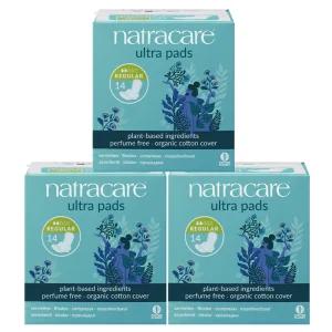 나트라케어 소형 14매 3팩 유기농 순면 생리대
