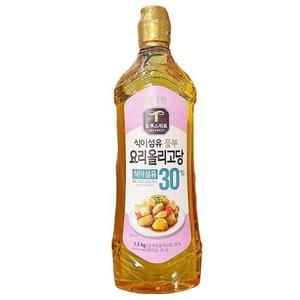 삼양사 큐원식이섬유풍부요리올리고당1.2KG x 2개 d22375