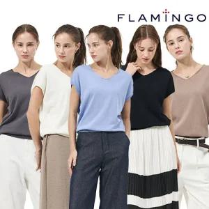 [후라밍고] 25SS 인견 블렌딩 타임리스 썸머 캡슬리브 니트 5종