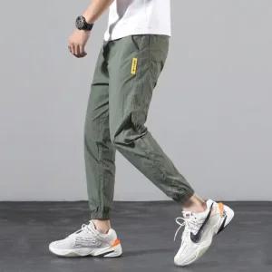 [라일리] Rly 쿨링 여름 조거팬츠 밴딩바지 9부 초경량 작업복 일자  15802347)