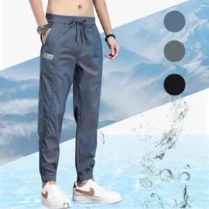 [라일리] Rly 조거 아이스 팬츠 냉감 편안한 긴 바지 밴딩 냉바지  15802295)