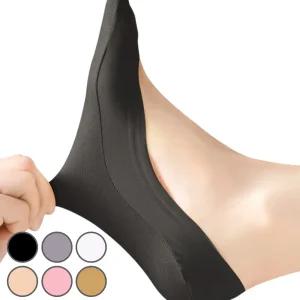 [지알비]지알비 안벗겨지는 미끄럼방지 아이스쿨 페이크삭스 10켤레 여름 전체실리콘 면 여성 구두 양말 스