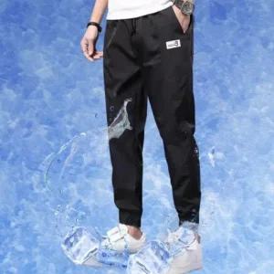 1개 3색 캐주얼 여름 바지 필수템 쿨링 조거팬츠 쿨바 (WFHWKWO)