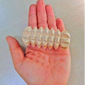 [오너클랜]순수편백나무 원통형 손지압기