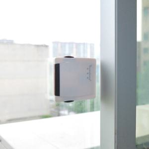 (색상:브라운)미닫이문 안전 잠금장치용품 어린이보호 사고예방 원터치방식 도어스토퍼 부착식 실내 창문