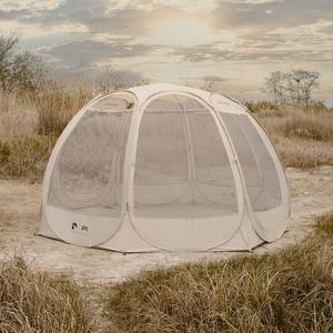 폴라리스 P1 메쉬 쉘터 웜그레이 STS 원터치 텐트