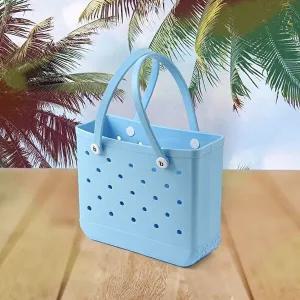 EVA 아쿠아 젤리 비치백(스카이) 스윔백 물놀이가방-WFF989E