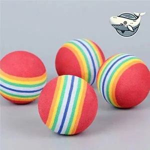 실내 골프 연습용 스펀지 볼 다채로운-WFGUFWZ
