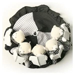 [하프클럽/]책읽는  아기모빌 곰돌이 흑백모빌